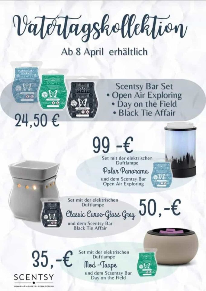 Scentsy Vatertags Kollektion in Schkeuditz