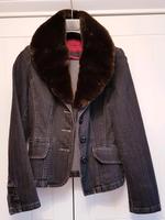 Jeans-Blazer mit Kunstfell, Street One, Gr. XS Niedersachsen - Uetze Vorschau