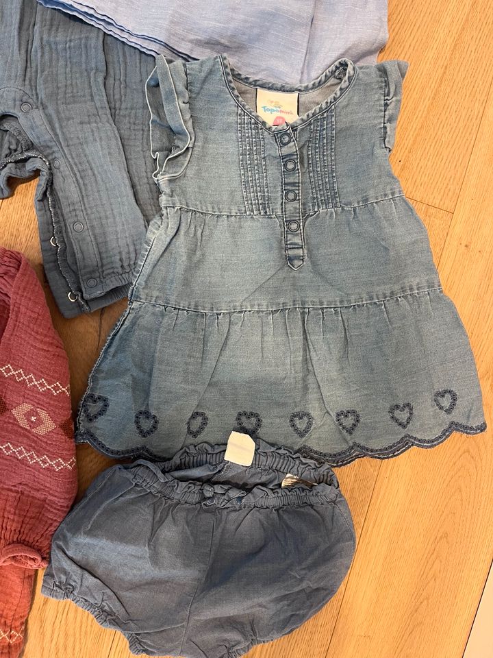 H&M exclusive Sommer Frühling Set Paket 68 Musselin Mädchen Baby in Moosburg a.d. Isar
