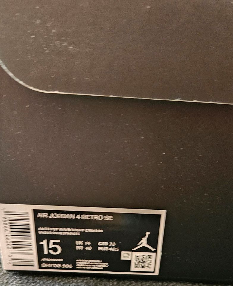 Nike Air Jordan 4 Retro SE Zen Master EUR 49,5 US 15 in Mainz