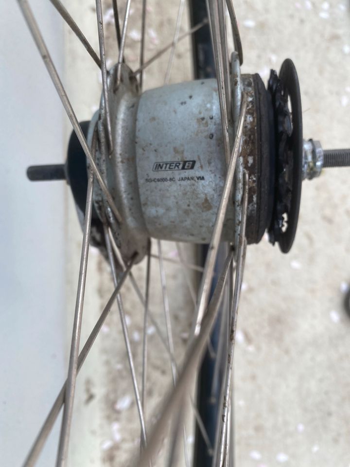 28“ Zoll Laufradsatz Shimano Nabenschaltung Nexus 8, Nabendynamo in Leipzig