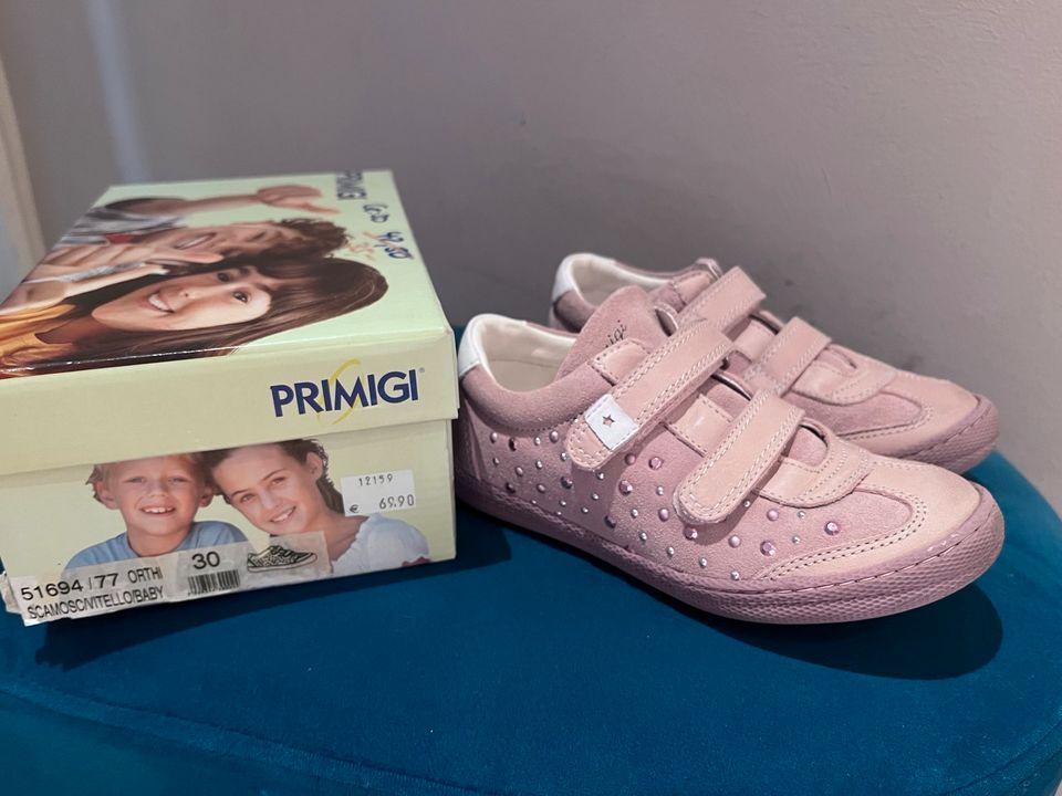 PRIMIGI Sneaker Klett Schuhe Leder Gr:30 OVP in Berlin