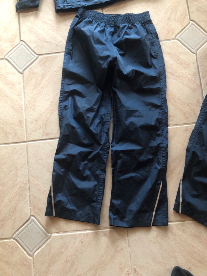 2x Regenanzug Jacke und Hose 122/128 Crivit in Ellgau