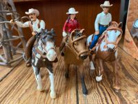 Schleich Cowboy mit Lasso Cowboy Cowgirl Windrad Schleswig-Holstein - Kiel Vorschau