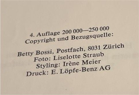 Betty Bossi Alltags Rezepte mit Pfiff Kochbuch in Niestetal