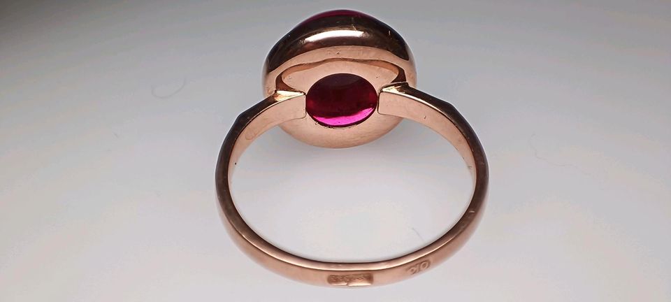 Russischer Vintage Rubin Ring 583 Gold (585) 14 k 58 in Reinstorf