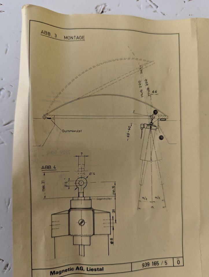 SKF Betätigungssystem elektrischer Linearantrieb GC 84 TL 20-01 in Lüneburg