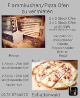 Flammkuchen Pizza Ofen Pizzaofen zu vermieten  inkl Zubehör Baden-Württemberg - Schutterwald Vorschau