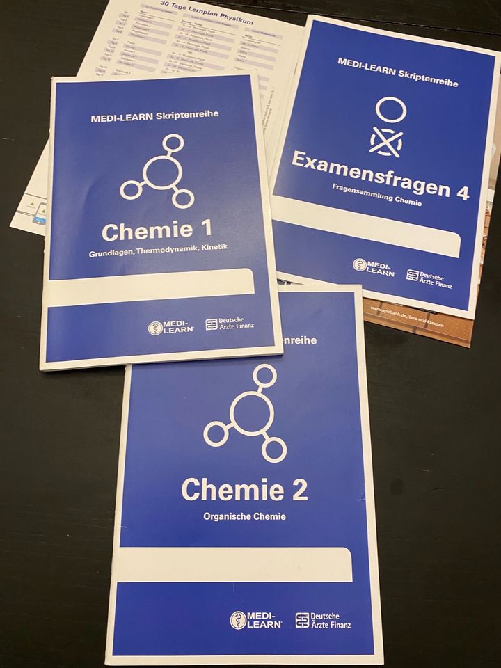 Medi-Learn Skripte Chemie *unmarkiert* in Gießen
