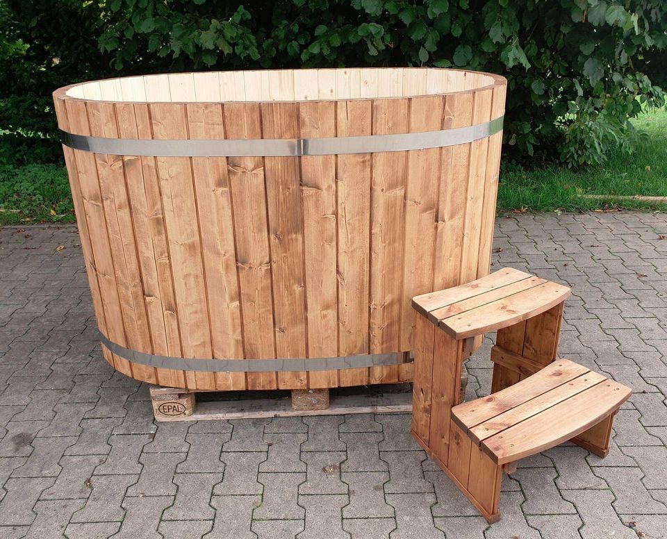 SAUNA Abkühlbecken Fass Tonne Wassertonne NEU Holz Tauchbecken in Hüllhorst