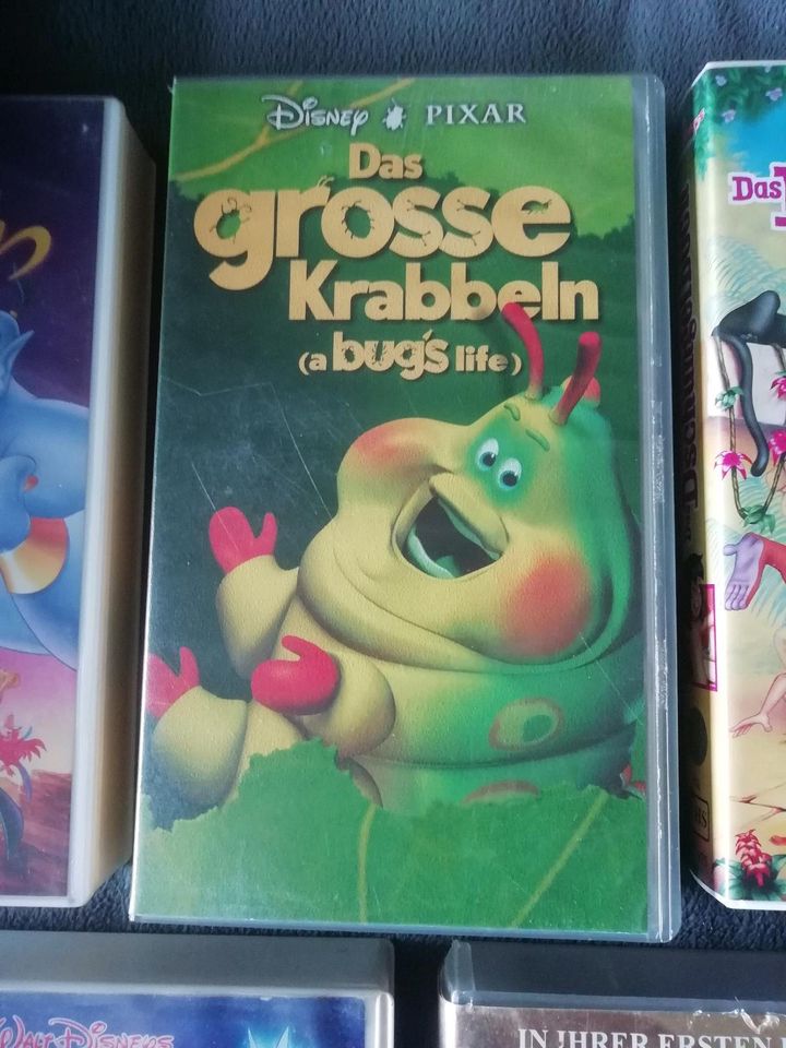 5x WALT DISNEY BARBIE KINDER ZEICHENTRICK VHS VIDEO KASSETTE! in Hamburg