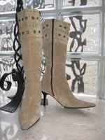 Roland Cartier Wildleder Fashion Stiefel vintage Stiletto, 38/39 Rheinland-Pfalz - Sankt Aldegund Vorschau