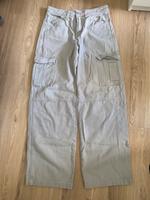 H&M Cargo Jeans Wide grau 36 Hessen - Ehringshausen Vorschau