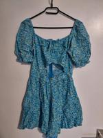 Jumpsuit in blau / mit Blümchen/ Sommer Wuppertal - Vohwinkel Vorschau