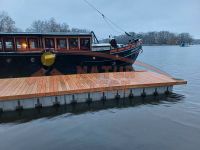 Schwimmsteg schwimmende Plattform Steg Floß 33qm Mecklenburg-Vorpommern - Wesenberg Vorschau