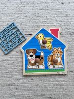 Melissa & Doug Steckpuzzle Jumbo Haustiere Holz Hessen - Flörsheim am Main Vorschau