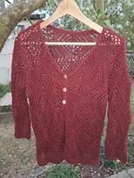 hessnatur sommerliche Lochmuster Strickjacke Bayern - Stein Vorschau