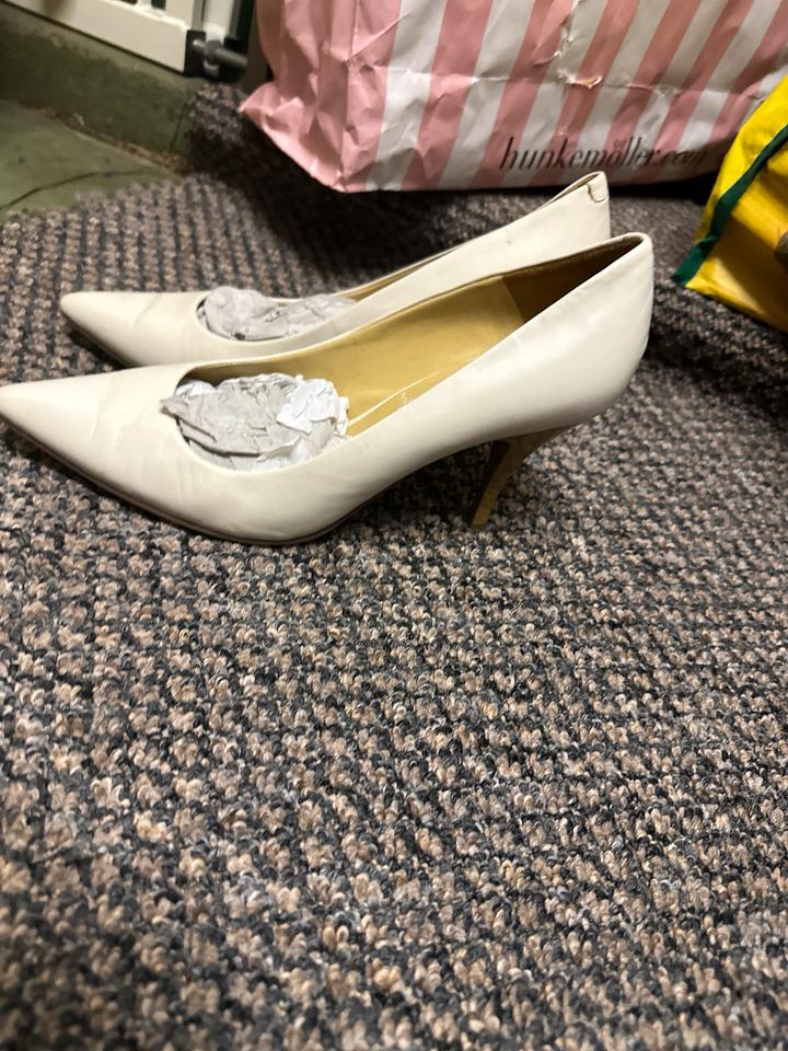 Schuhe Hochzeit Party Pumps High Heels Leder Größe 37 in Hamburg