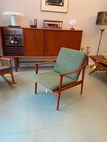 Teaksessel Fredrik Kayser Mod. 563 Lounge Chair Norwegen 60er Friedrichshain-Kreuzberg - Kreuzberg Vorschau