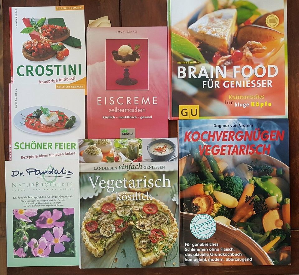 Kochbücher vegetarisch Eisrezepte Rezepte kochen Buch in Meinersen