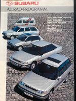 Prospekt Subaru Programm  10/1990 inkl. Libero, Justy, 1800 Nordrhein-Westfalen - Mettmann Vorschau