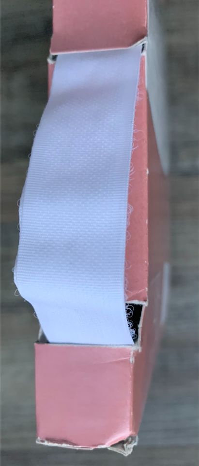 Haftverschluss Klettband 20mm, neu, weiß 8 m in Maulbronn