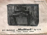 RFT Musikschrank Staßfurt 9 E 95, Teile Berlin - Pankow Vorschau