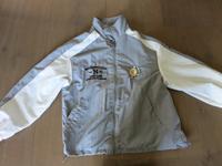 Jacke, Windjacke, Übergangsjacke, grau-weiß, S, Bershka Hessen - Hünstetten Vorschau
