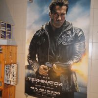 Kino Filmbanner XXL Arnold Schwarzenegger Terminator 3 Genisys PV Nordrhein-Westfalen - Troisdorf Vorschau