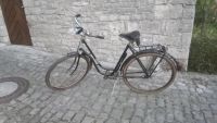 Altes Damen Fahrrad Retro Vorkriegszeit mit Ledersattel Bayern - Volkach Vorschau