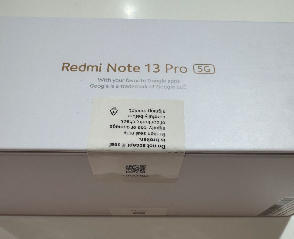 Redmi Note 13 Pro 5G 256GB NEU OVP in Roßbach (Wied)