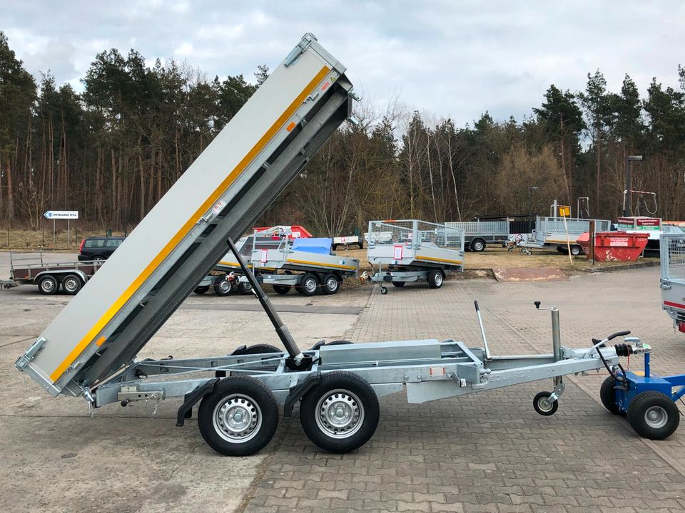 ⭐ Eduard e-Kipper 3-Seiten 2700kg 311x160x30cm Rampen Alu 72 in Schöneiche bei Berlin