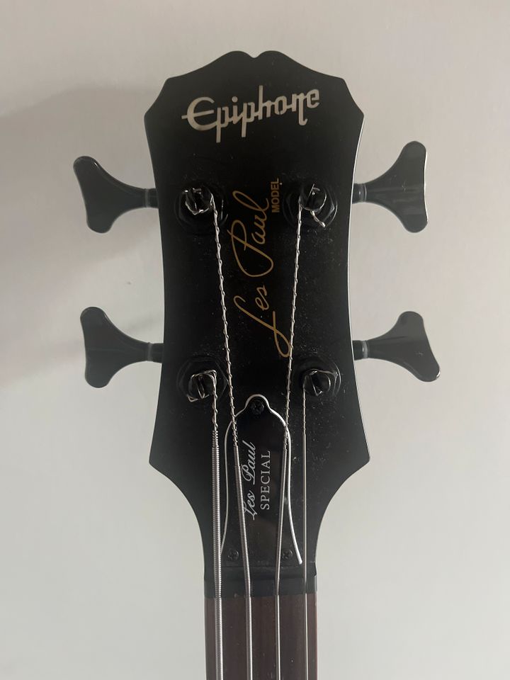 Epiphone LES PAUL Special Bass Black mit Koffer (Formkoffer) in Deilingen