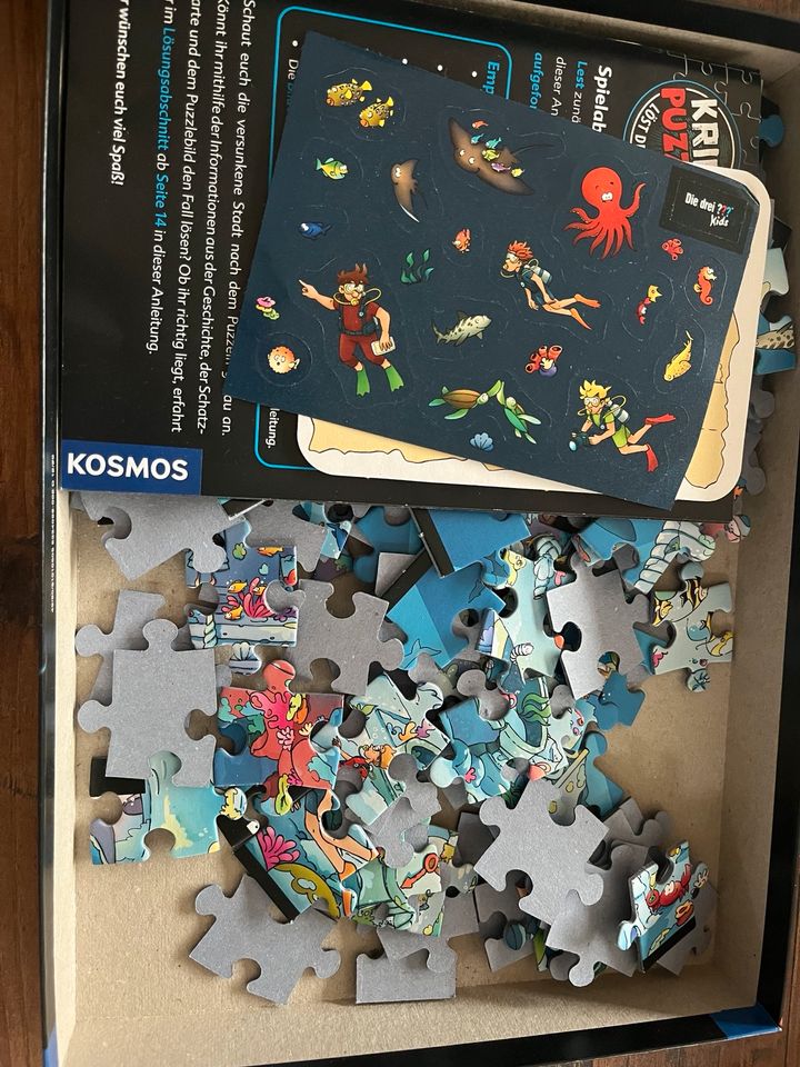 Krimi Puzzle von den Drei ??? Achtung, Meeresungeheuer in Sankt Augustin