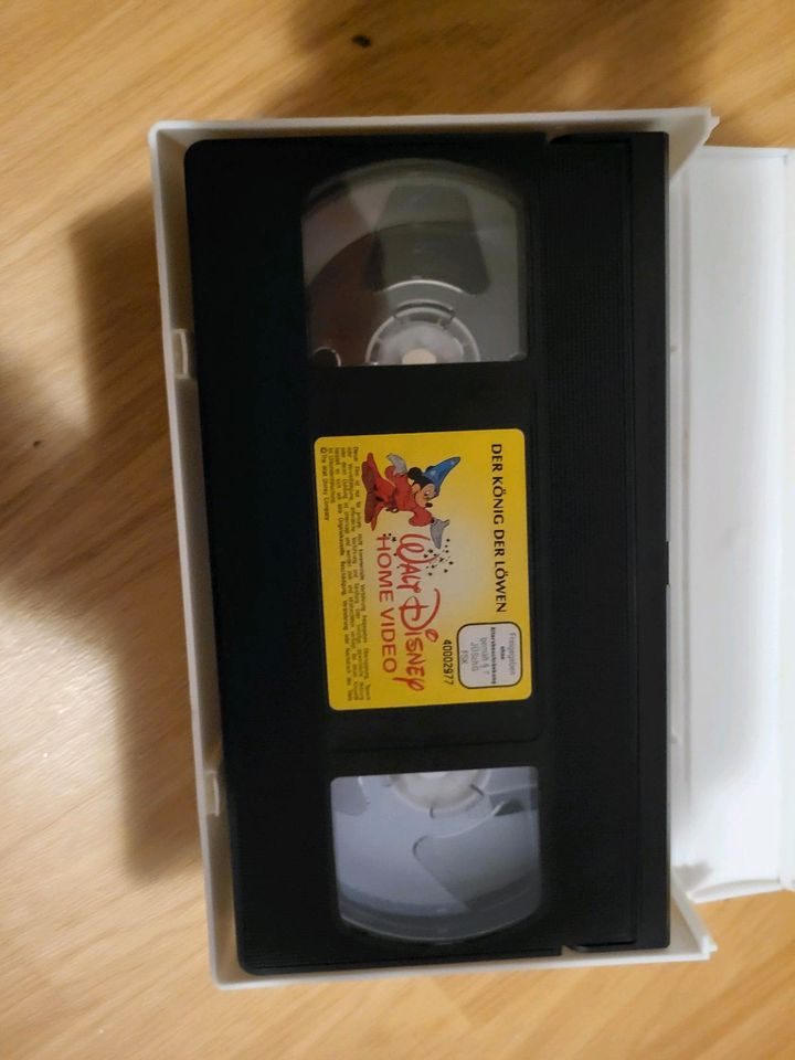 VHS Kassette " Der König der Löwen " in Zilshausen