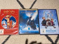 3 Weihnachts-DVDs: Eiskönigin, Der Polarexpress, Rudolph Hessen - Darmstadt Vorschau