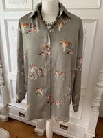 Bluse Gr S  Grün mit Tigermotiven Bayern - Senden Vorschau