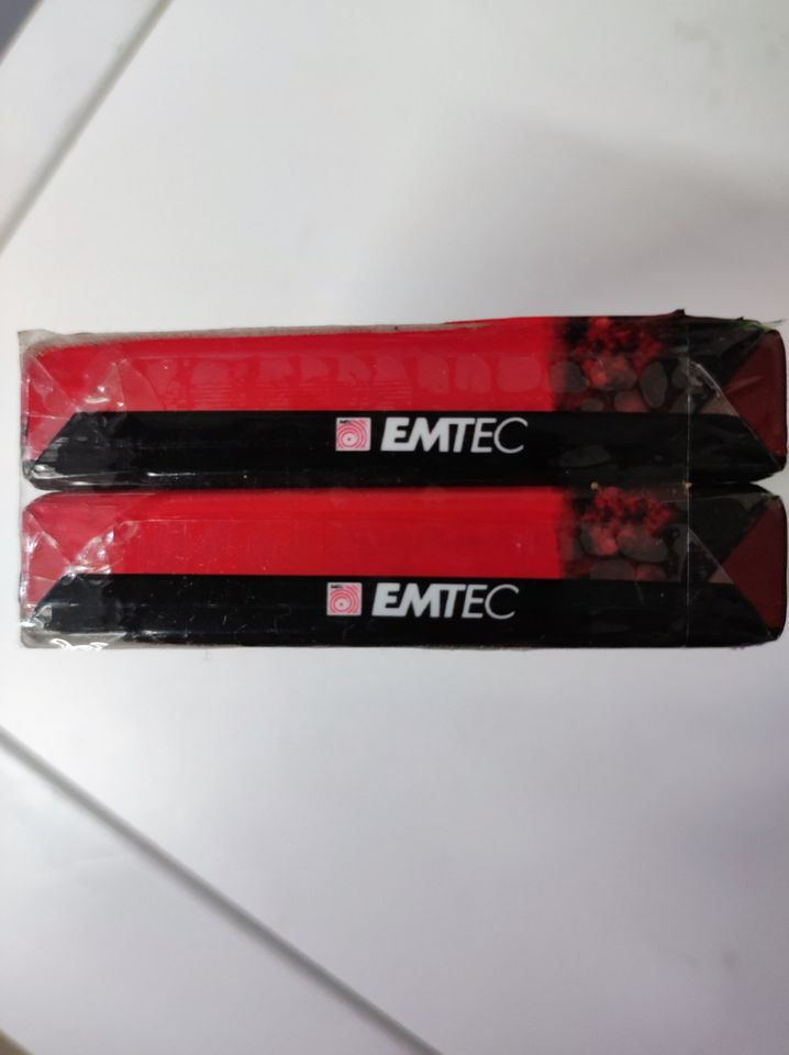 2x EMTEC FE1 MC Kassetten - Set - je 90min. Originalverpackt. in Aschaffenburg