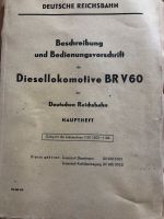 Bedienungsanleitung Diesellokomotive BR V 60 DDR Brandenburg - Rathenow Vorschau