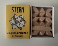 NEU Stern Puzzle Holz 3D Geduldsspiel Leipzig - Gohlis-Nord Vorschau