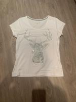 Neu Hailys Shirt weiß Glitzersteine Gr. L NP 29,95 € Sachsen-Anhalt - Halle Vorschau