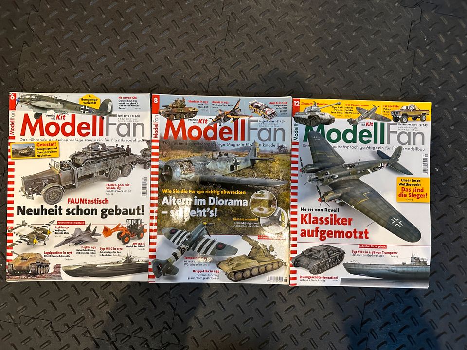 Modell Fan Zeitschriften Tamiya Revell 2019-2023 in Pfaffenhofen a. d. Roth