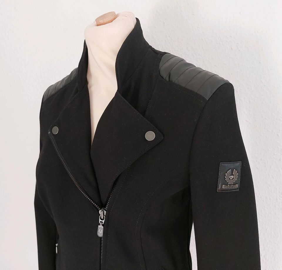 Belstaff Bikerjacke, Gr. 36, schwarz in Villingen-Schwenningen