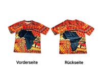 Herren Damen Afrikanische Kurzarmshirt Hemd T-Shirt Orange Rot Baden-Württemberg - Villingen-Schwenningen Vorschau