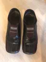 Bama Halbschuhe Slipper Damen Leder Gr.38 schwarz dunkelrot Bayern - Strullendorf Vorschau