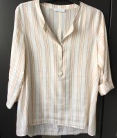 GERRY WEBER Edition De Lux Bluse Gr. 38 wieß-beige gestreift Nordrhein-Westfalen - Paderborn Vorschau