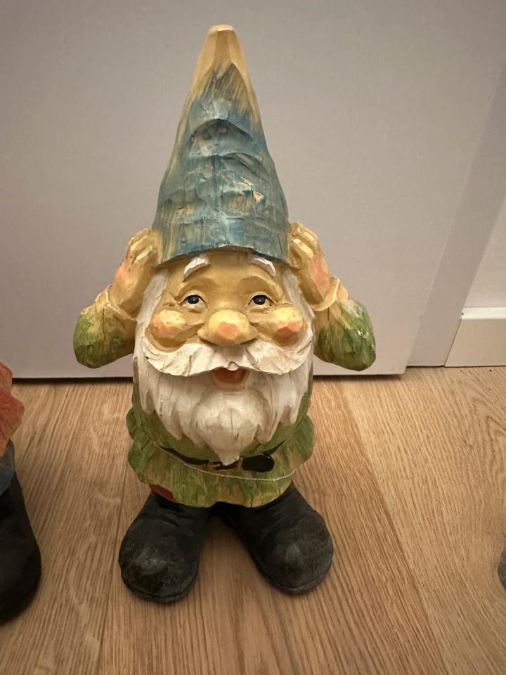 Gartenzwerg, Polyresin, mehrfarbig nichts hören sehen sprechen in Bad Soden-Salmünster