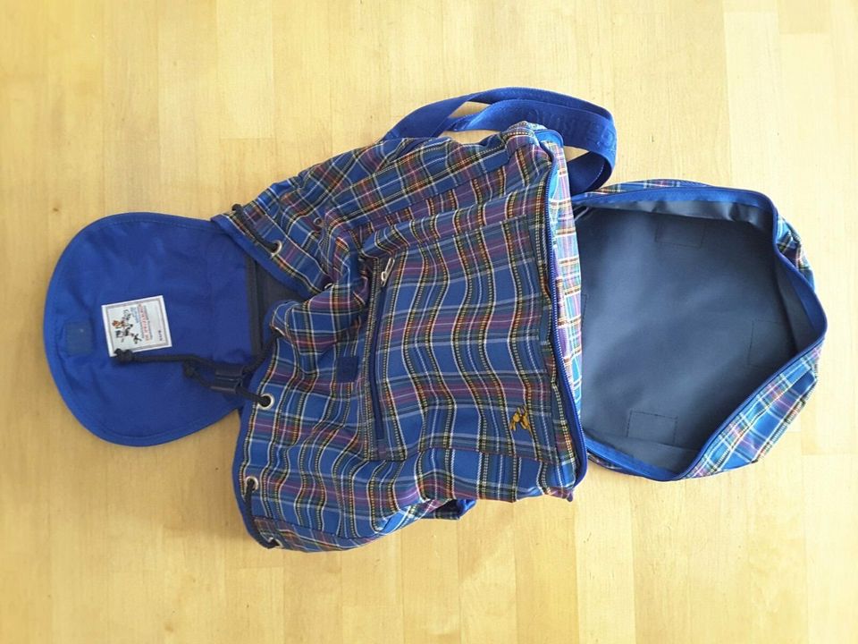 Schulrucksack Rucksack Turnbeutel blau kariert Felix wie NEU in Bayern -  Schwabmünchen | eBay Kleinanzeigen ist jetzt Kleinanzeigen