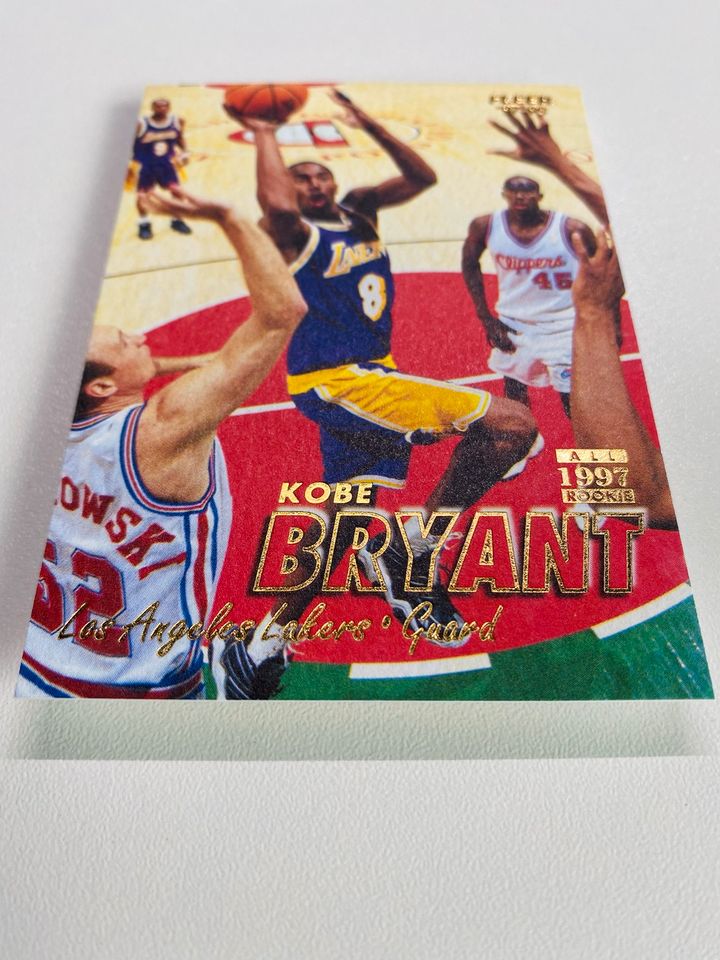 Kobe Bryant 1997-98 Fleer #50 2nd Year Michael Jordan in Koblenz