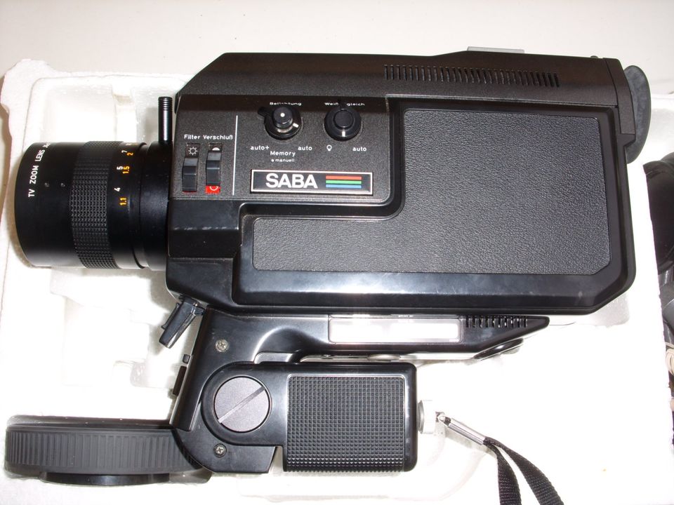 SABA S-VHS Videokamera Analog NEU ABSOLUTE RARITÄT in Oestrich-Winkel